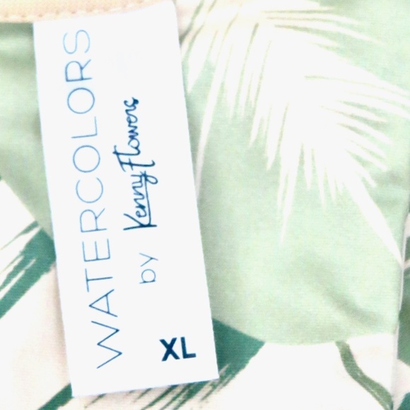 NEW! Kenny Flowers The UBUD Underwire Bikini Top Tropical Green SZ XL - Picture 14 of 16